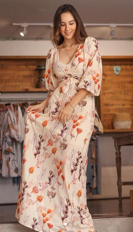 Vestido cut outs