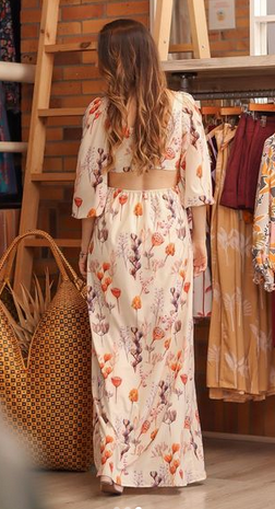 Vestido cut outs